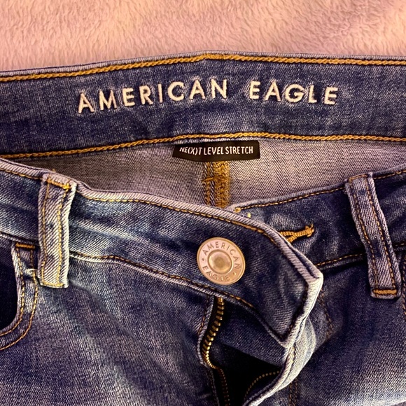 American Eagle Low Rise Jeggings Size 6 Long - Picture 4 of 5